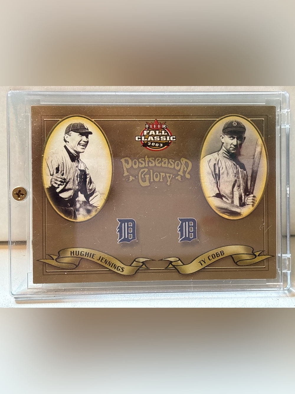 2003 Fleer Fall Classics Ty Cobb Postseason Glory #667/750